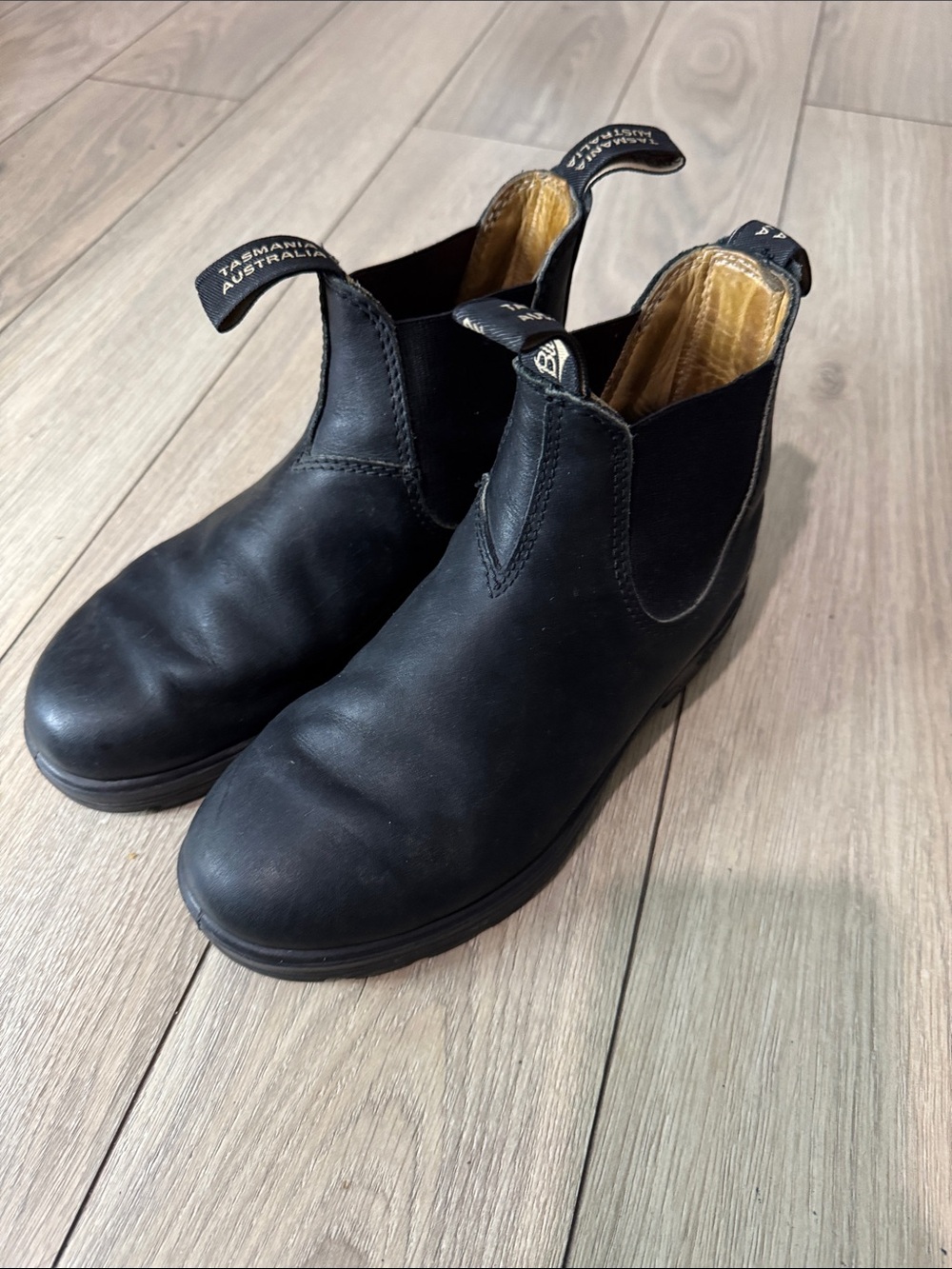 Blundstone Black Chelsea Work Boots - Men